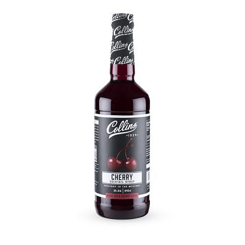 32 oz. Cherry Cocktail Syrup by Collins