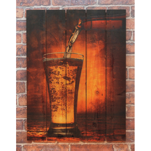 Amber Ale Toast Wall Art