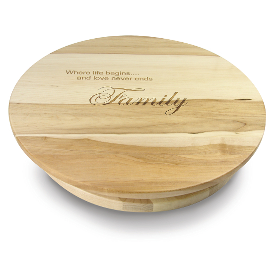 Ambrosia Personalized Lazy Susan, 20"