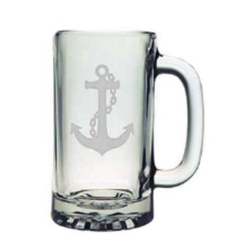 Nautical Anchor Beer Mugs (set of 4)