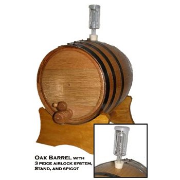 10 Liter Wine or Beer Barrel with Airlock System