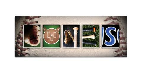 Baseball Name Print