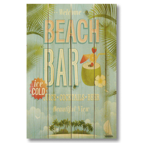 Beach Bar Gizaun Wall Art