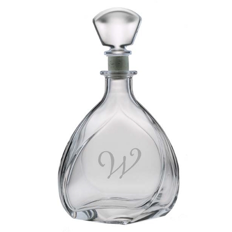 Personalized Bormioli Liszt Whiskey Decanter