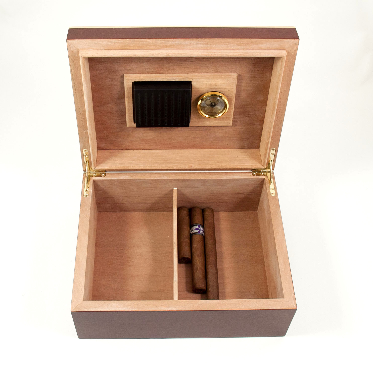60 Cigar Burl Humidor