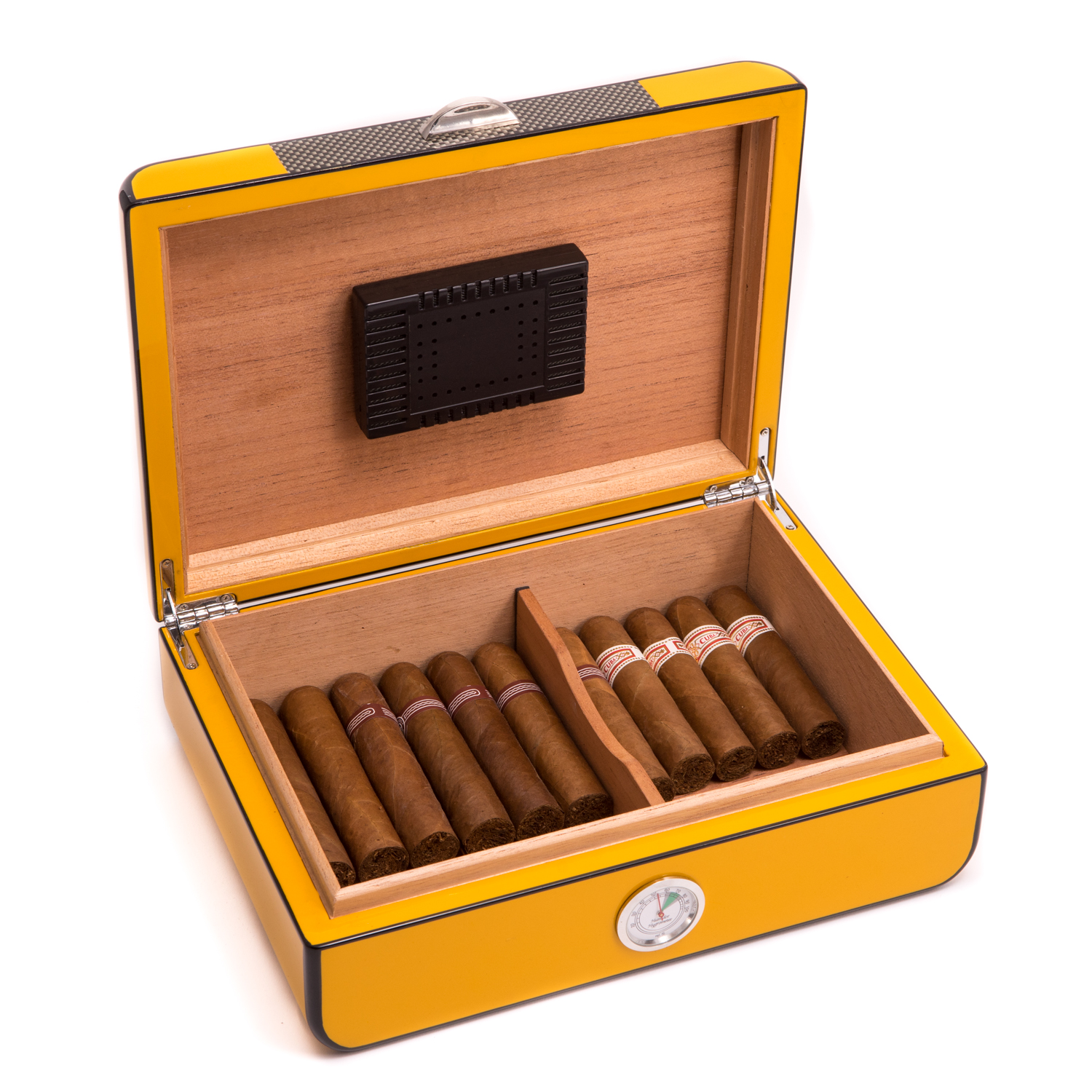 25 Cigar Carbon Fiber Humidor