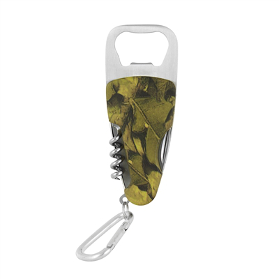 Camo Wine Corkscrew Gizmo and Beer Bottle Opener (set of 72)