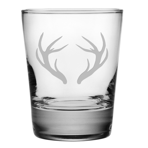 Caribou Antlers DOF Glasses (set of 4)