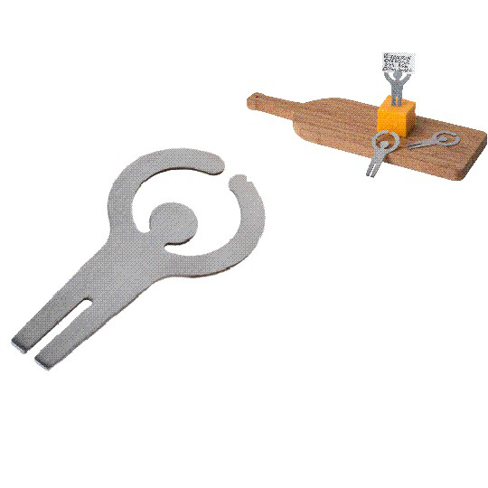 Card Holder Cheese Markers (set of 4)