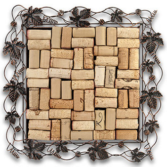 Woven Metal Cork Collector's Tray