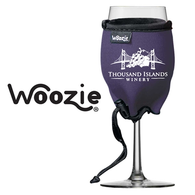 Woozie Wine Glass Koozie with Logo (set of 72)