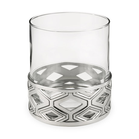 Diamond Pewter Base Cocktail Tumbler
