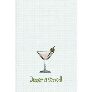 Dinner is Served Kitchen Towel