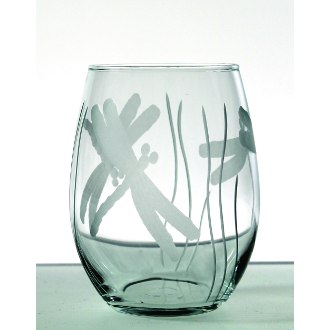 Dragonfly Red Wine Tumblers (set of 4)