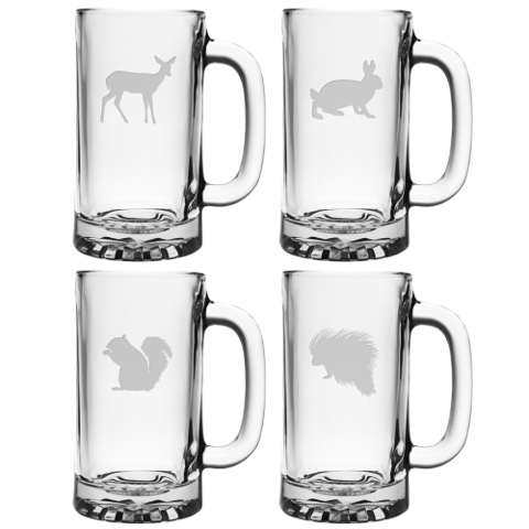 Assorted Eastern Wildlife Beer Mugs