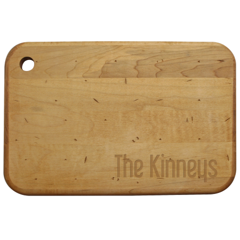 Family Name Artisan Wood Board