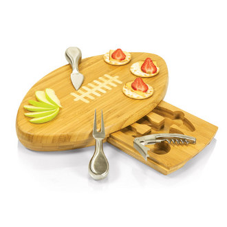 Quarterbark Cutting Board Gift Set