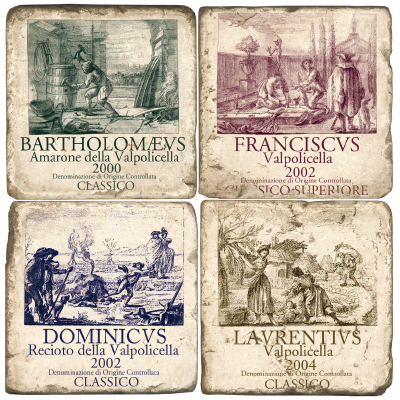 Valpolicella Italian Marble Coasters