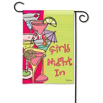 Girls Night In Garden Flag