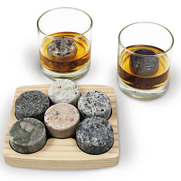 On the Rocks Chillers with Tray and Tumblers Set