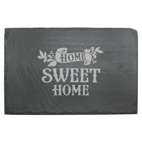 Home Sweet Home Slate Cheese Server