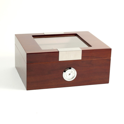 60 Cigar Cedar Lined Cigar Humidor
