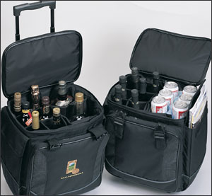 Wine Luggage for 12 Bottles With Logo 24 Pieces