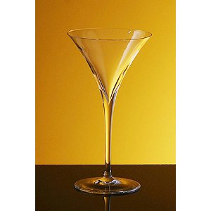 Bottega del Vino Crystal Vertex Martini Glasses (set of 4) 