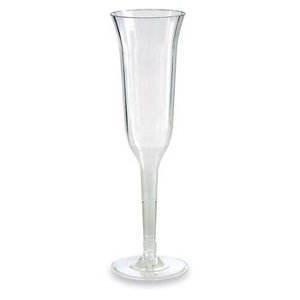 Acrylic Flute Design Champagne Glasses (set of 96)
