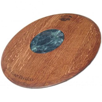 Personalized Barrel Head Lazy Susan