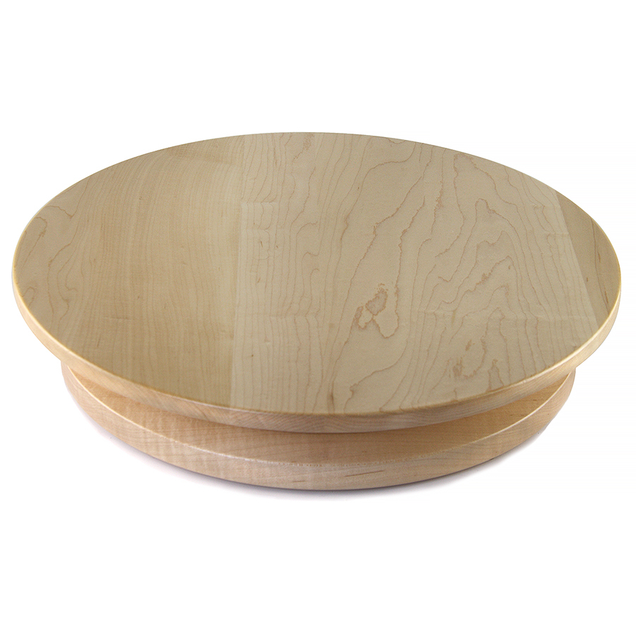 Artisan Wood Natural Maple Lazy Susan