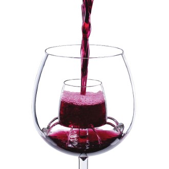 The Legacy Fountain Aerating Wine Glasses (set of 2)