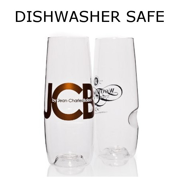 Govino Champagne Flutes with Logo Dishwasher Safe (Set of 288)