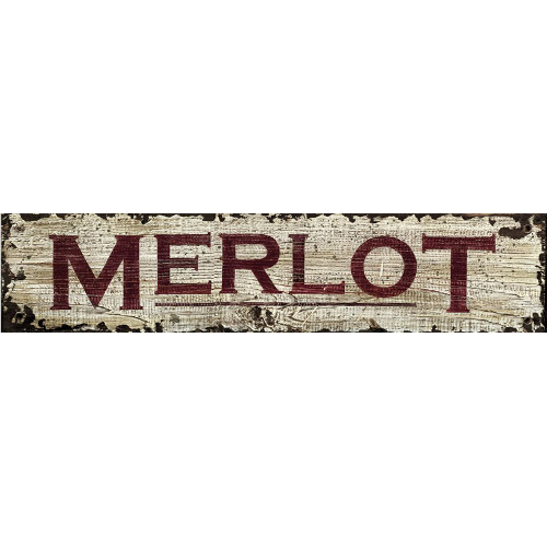 Personalized Merlot Wine Sign