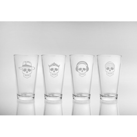 Numbskulls Pint Beer Glasses (set of 4)
