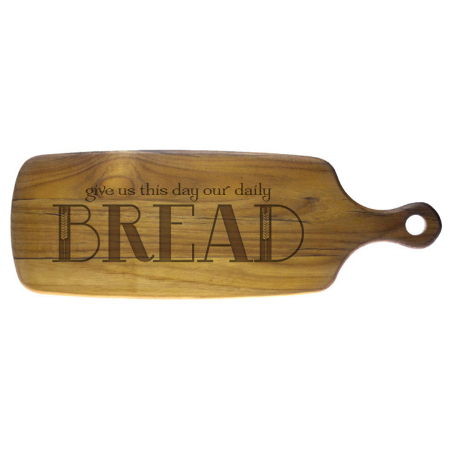 Our Daily Bread Teak Cutting Board