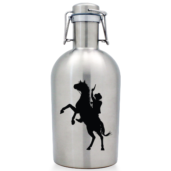 Outlaw Stainless Steel Beer Growler