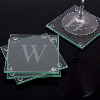 Personalized Glass Coasters