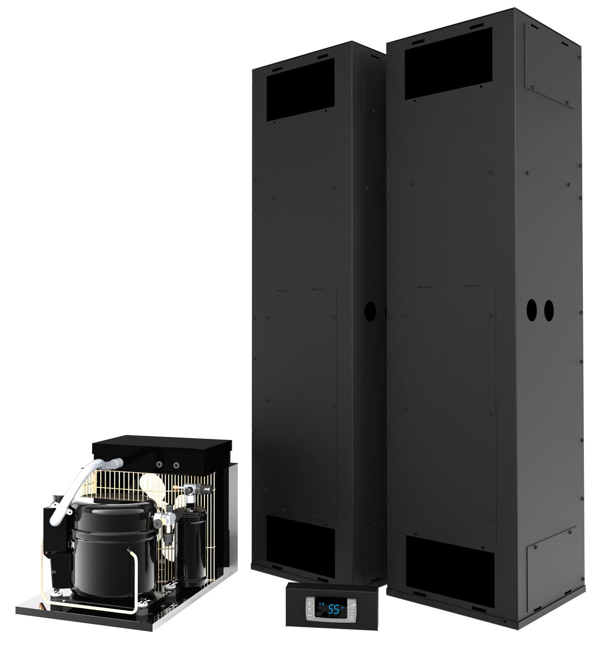 Vertical Mount Twin Split 13000
