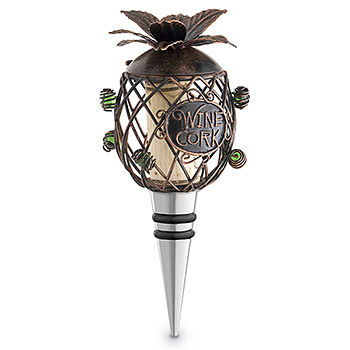 Pineapple Cork Cage Wine Bottle Stopper