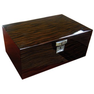 The Princeton Ebony Cigar Humidor