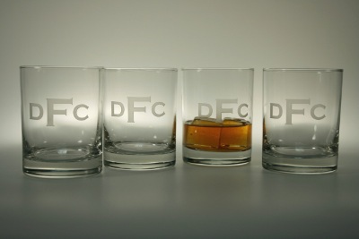 Personalized Whiskey Glasses (set of 4)