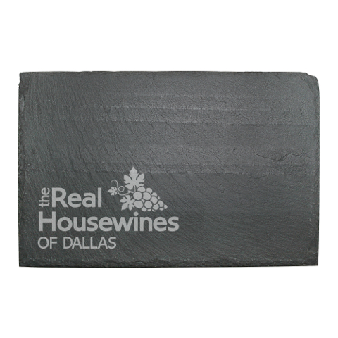 Real Housewines Personalized Slate Cheese Server
