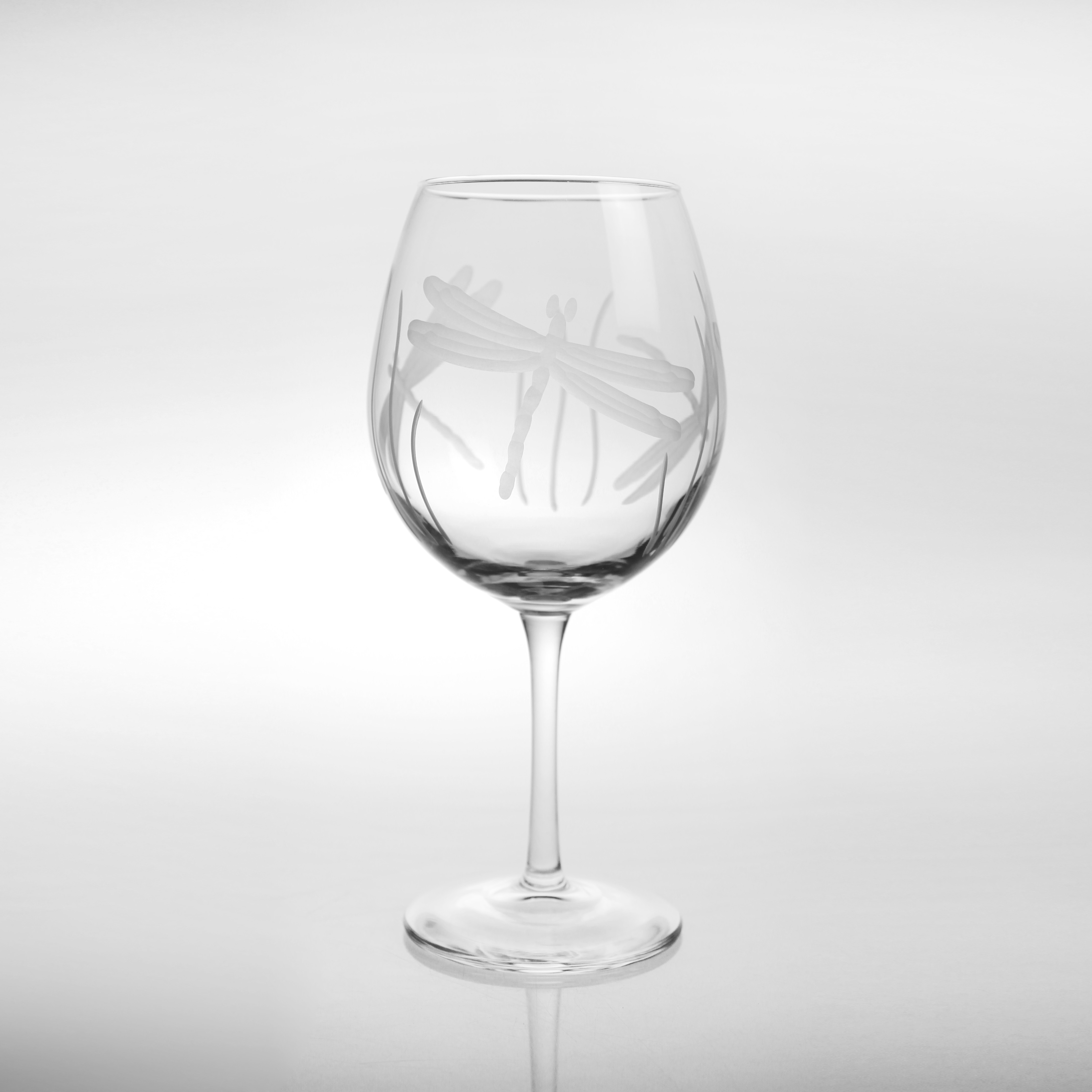 Dragonfly Balloon Wine Glasses (set of 4)