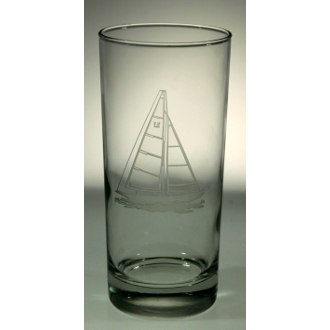 Sailboat Cooler Glasses (set of 4)