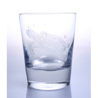 Sea Turtle On The Rocks Glasses (set of 4)