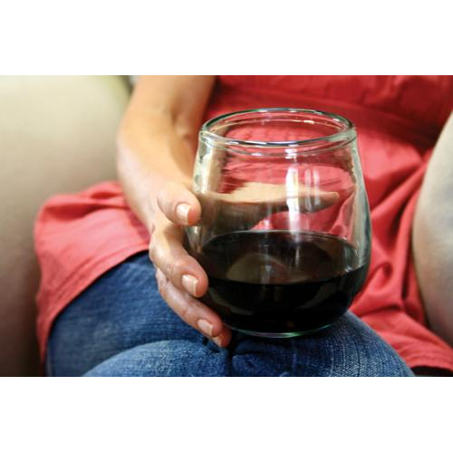 Hand Blown Stemless Wine Glasses (set of 6)