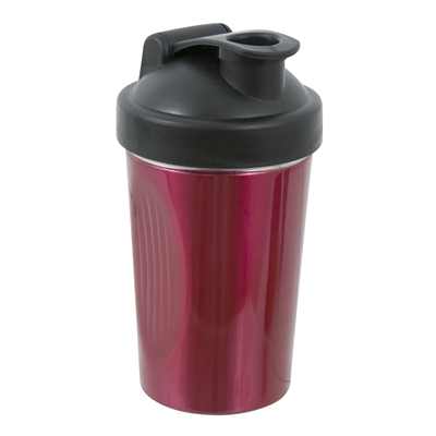 Shake Rattle and Pour Cocktail Shaker, Red