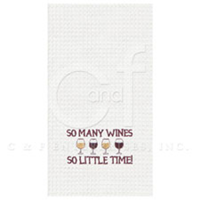 So Many Wines Kitchen Towel
