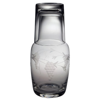 Sonoma Bedside Water Carafe and Glass